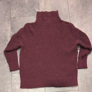 Aerie Knit Oversized Turtleneck Sweater Size S